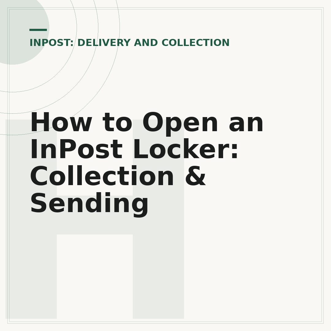 How to Open an InPost Locker: Collection & Sending