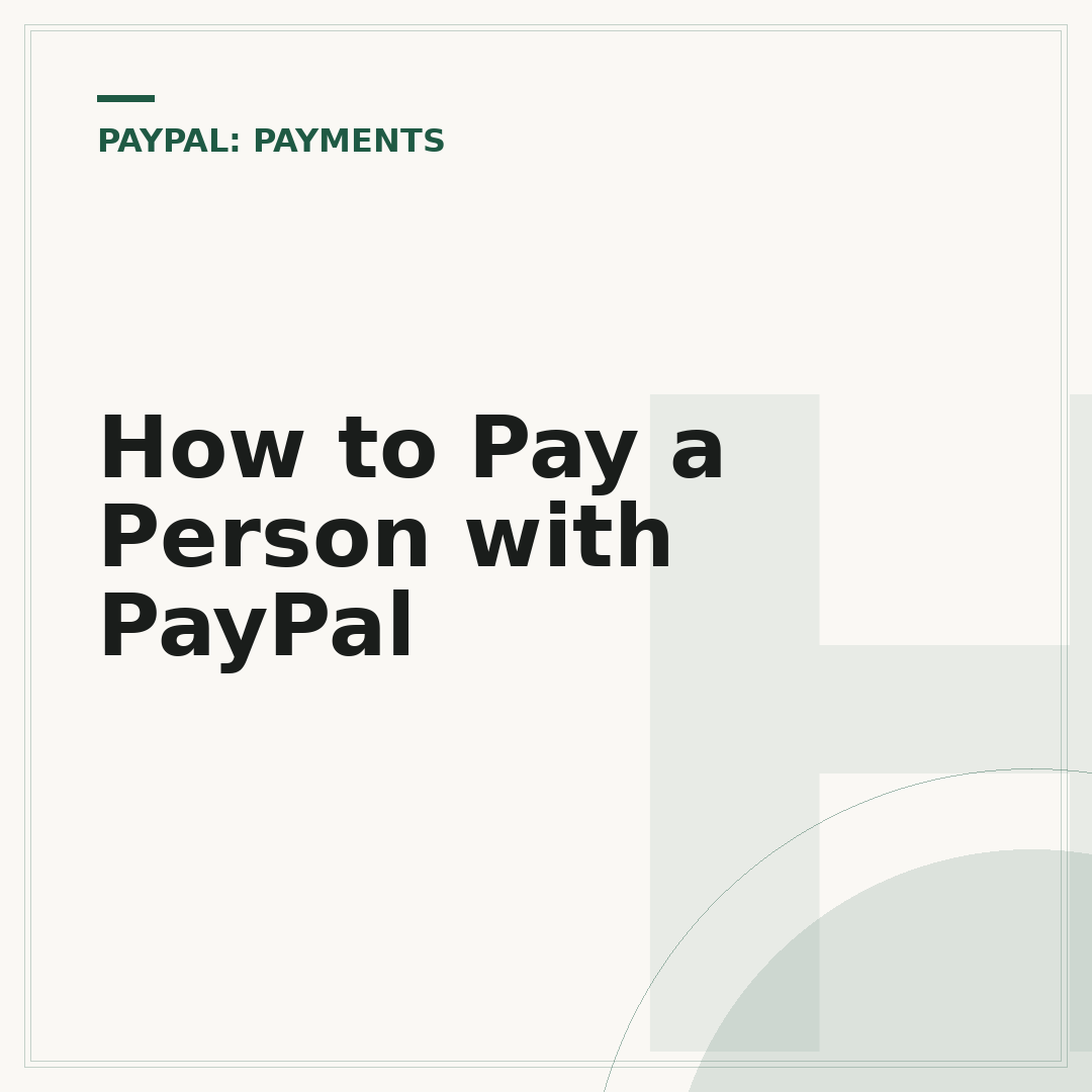 How to Pay a Person with PayPal