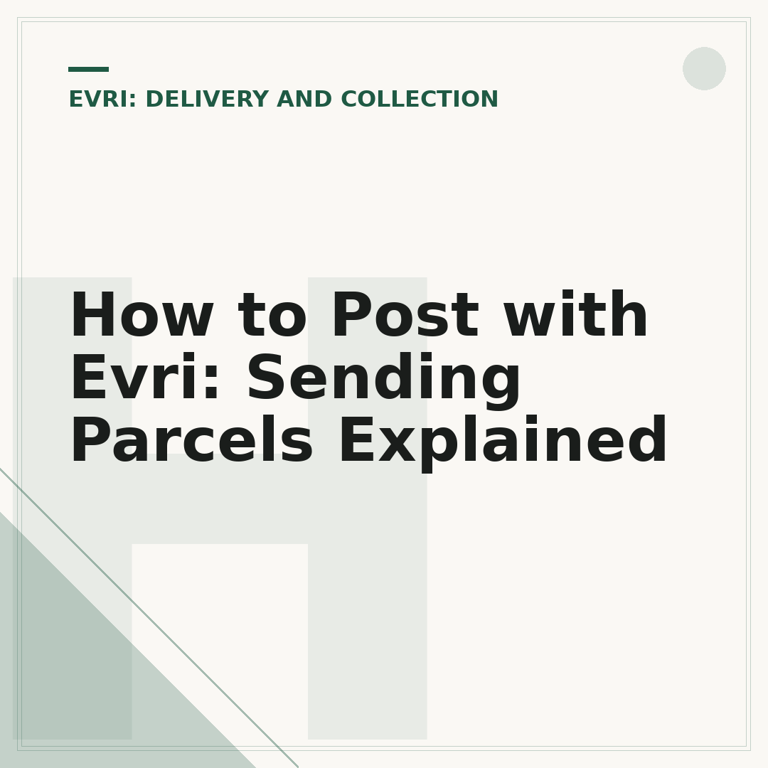 How to Post with Evri: Sending Parcels Explained