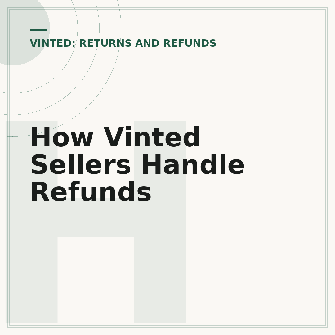 How Vinted Sellers Handle Refunds