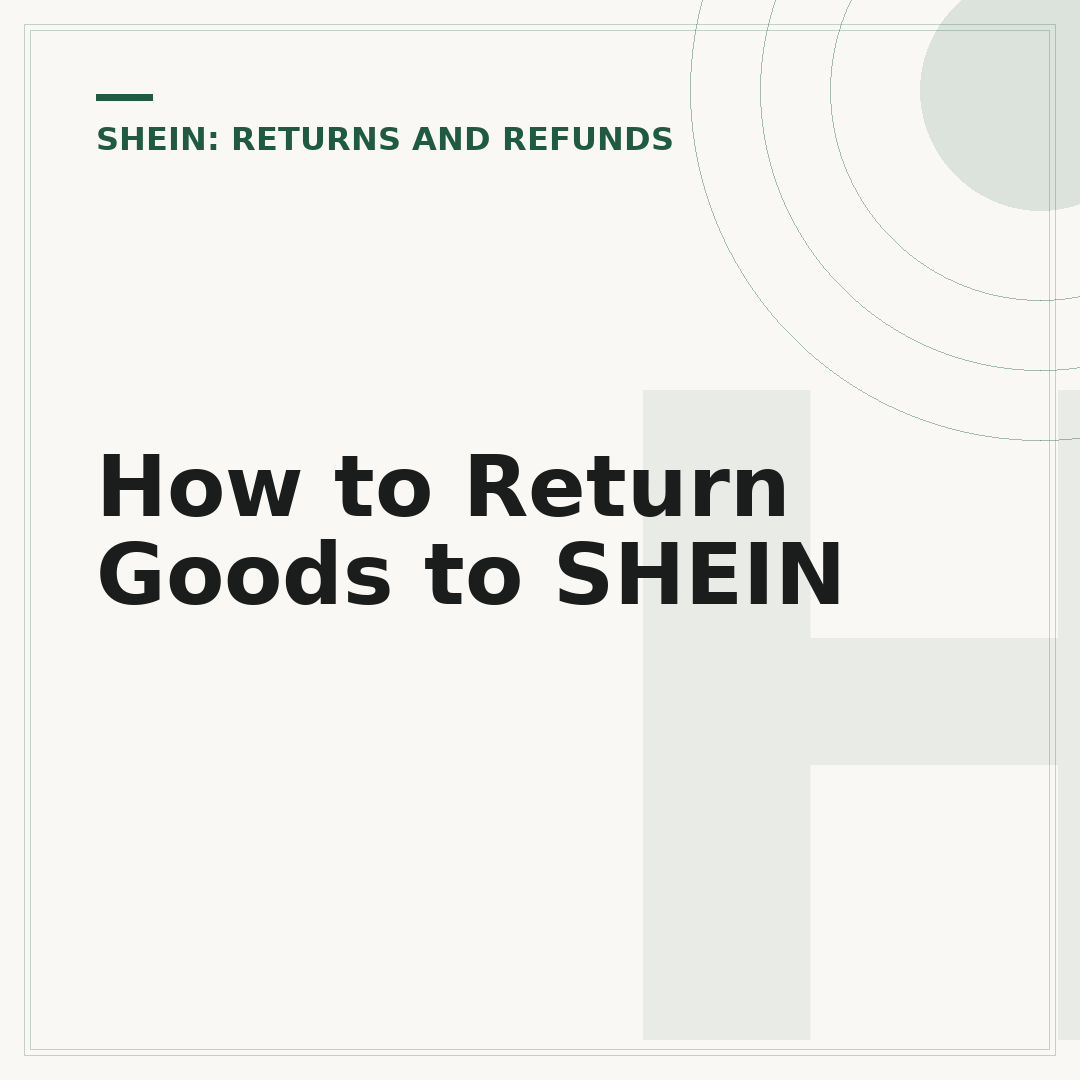 How to Return Goods to SHEIN