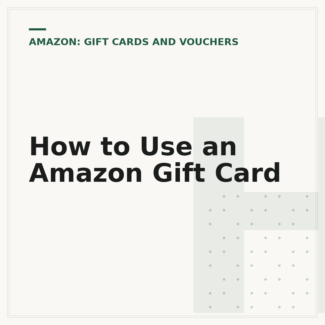 How to Use an Amazon Gift Card