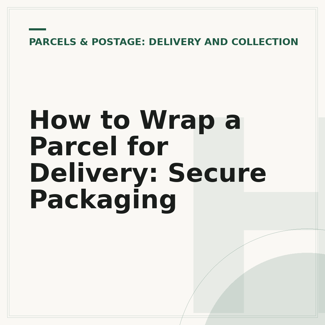 How to Wrap a Parcel for Delivery: Secure Packaging