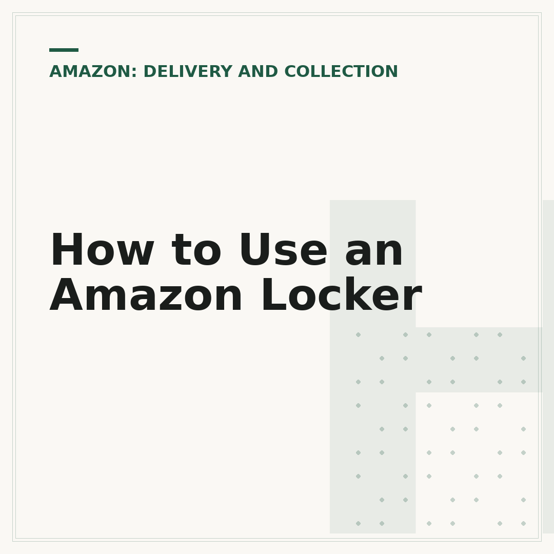 How to Use an Amazon Locker