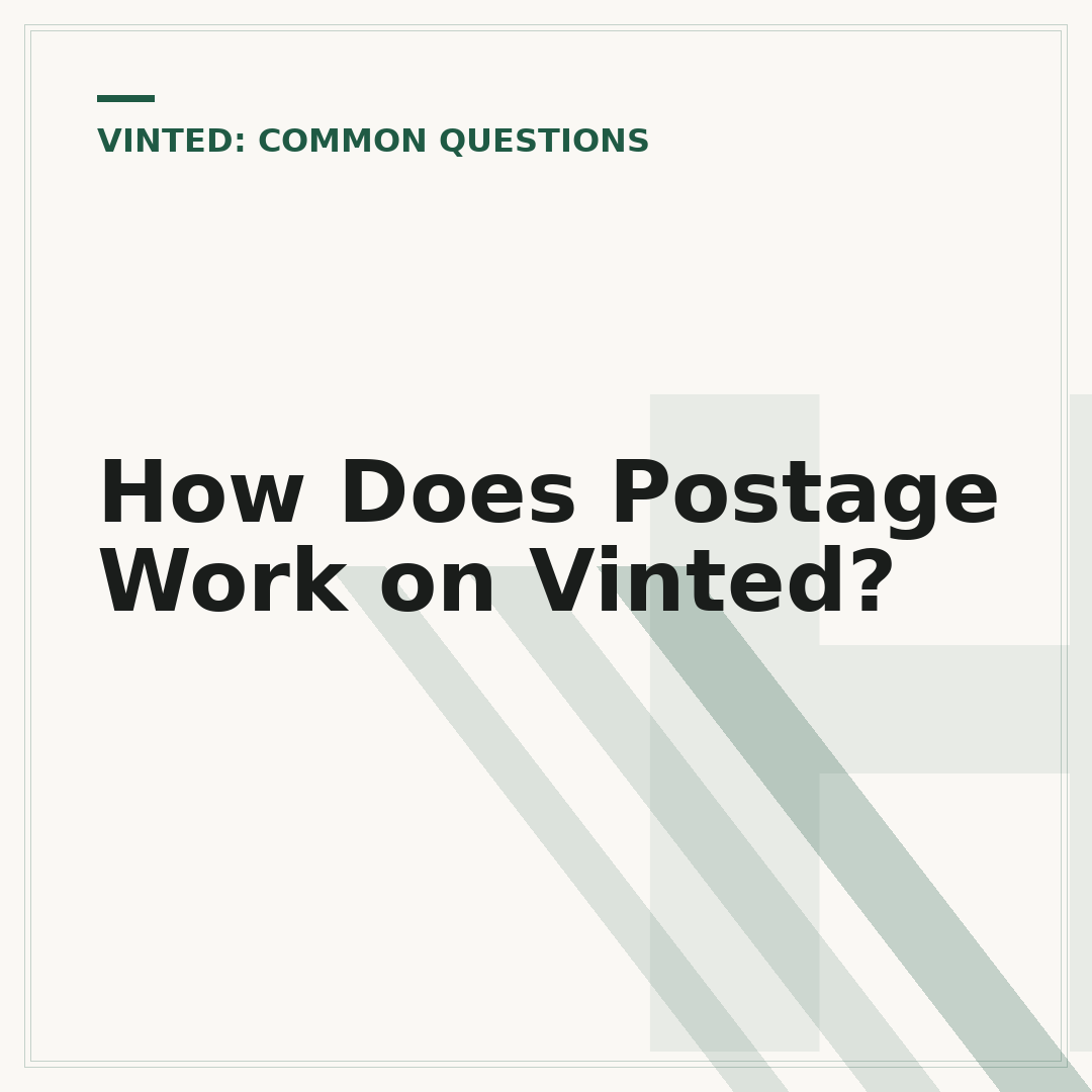 How Does Postage Work on Vinted?