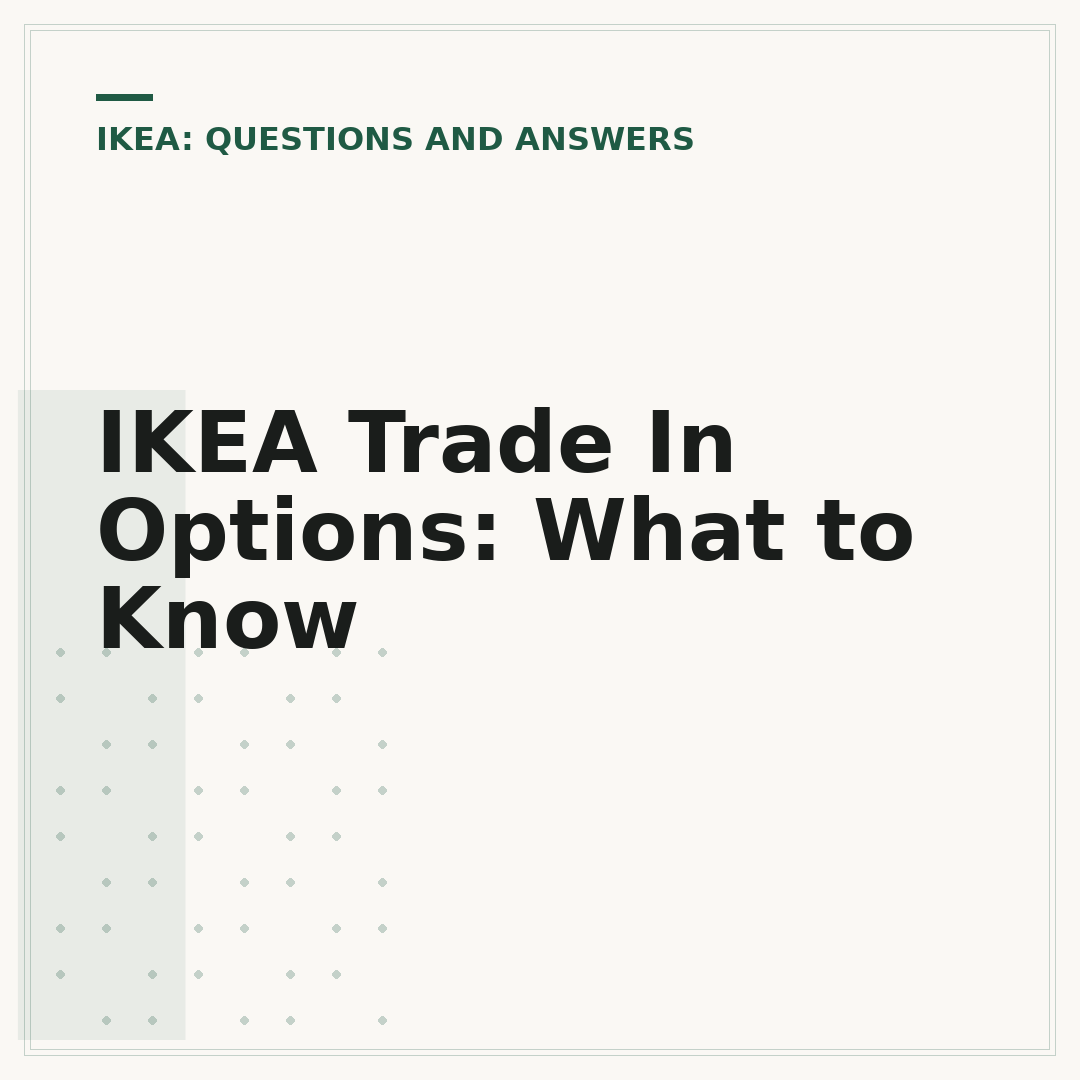 IKEA Trade In Options: What to Know
