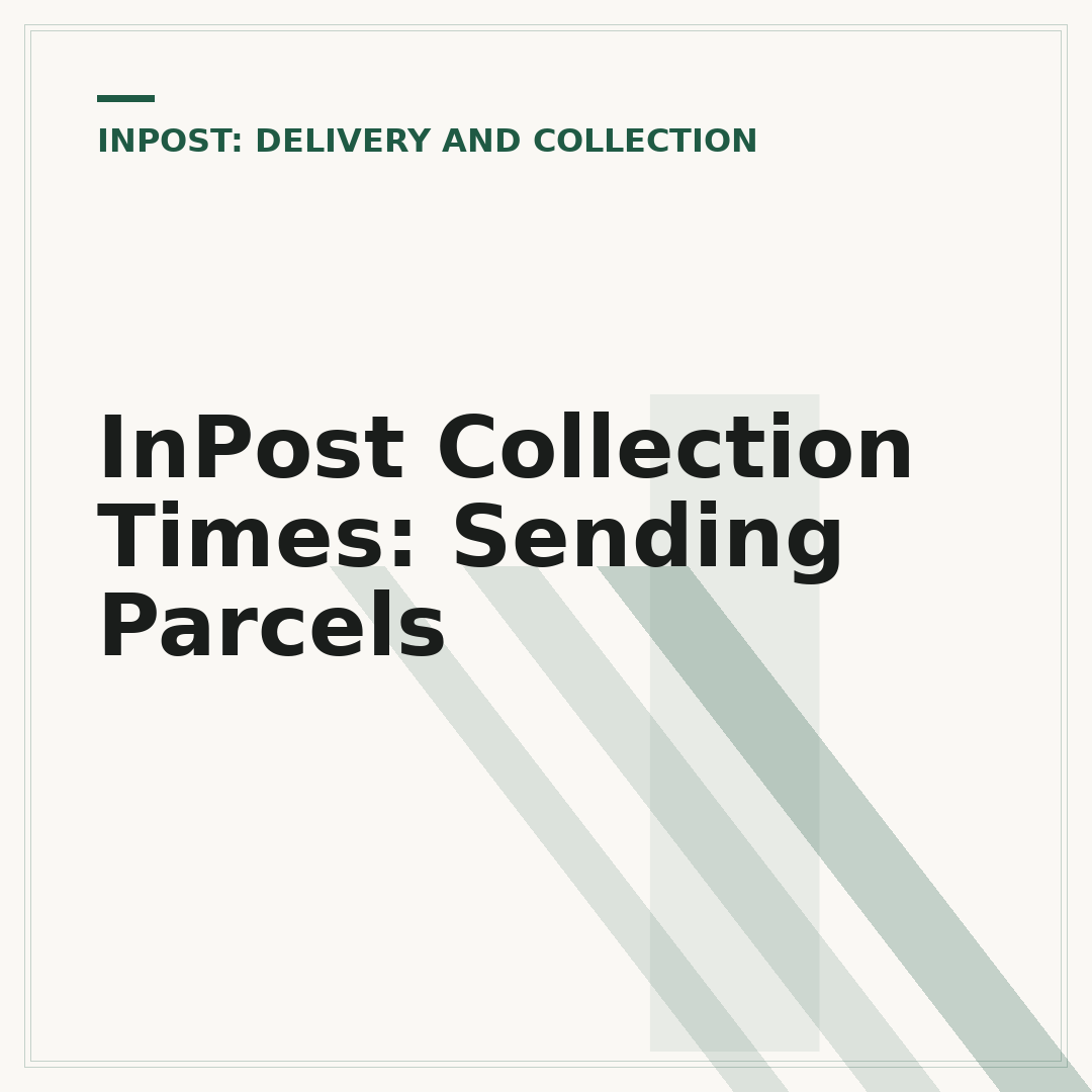 InPost Collection Times: Sending Parcels