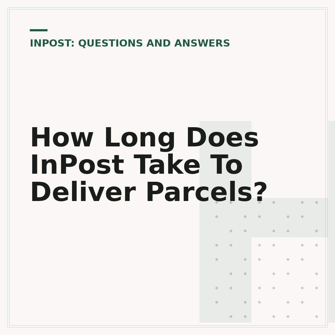How Long Does InPost Take To Deliver Parcels?