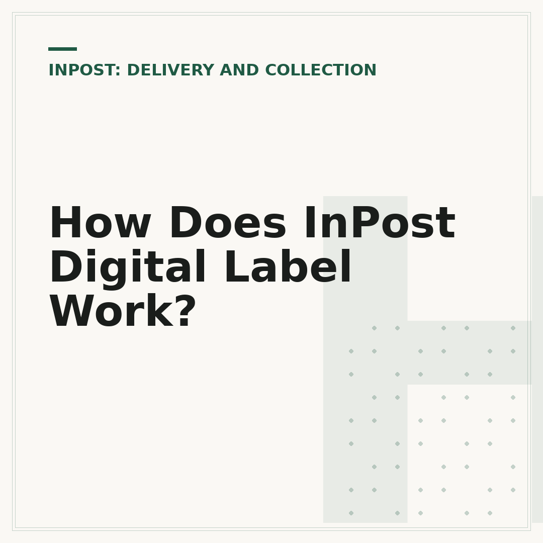 How Does InPost Digital Label Work?