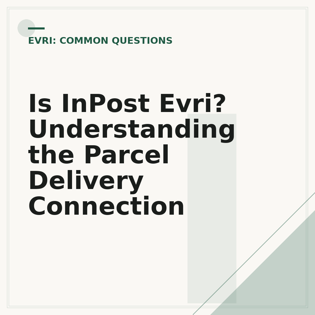 Is InPost Evri? Understanding the Parcel Delivery Connection