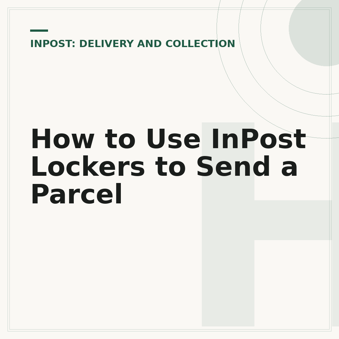 How to Use InPost Lockers to Send a Parcel
