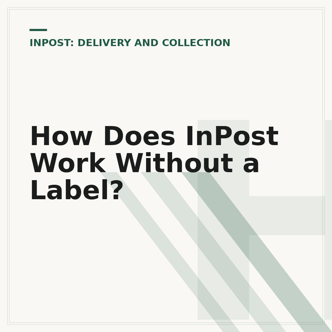 How Does InPost Work Without a Label?