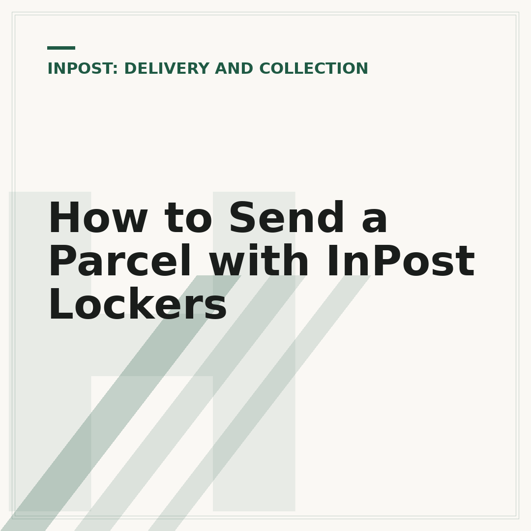 How to Send a Parcel with InPost Lockers