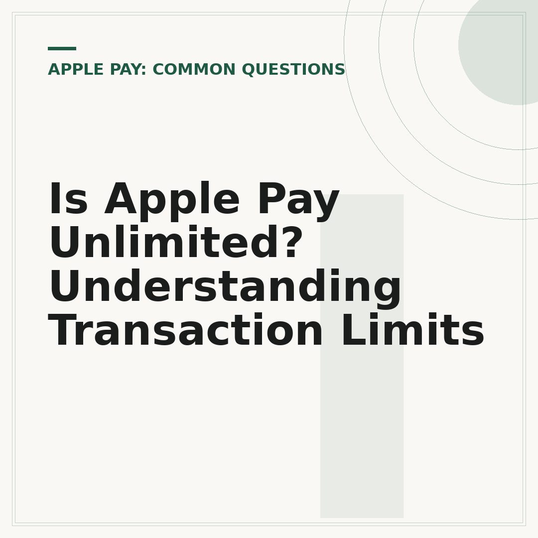 Is Apple Pay Unlimited? Understanding Transaction Limits