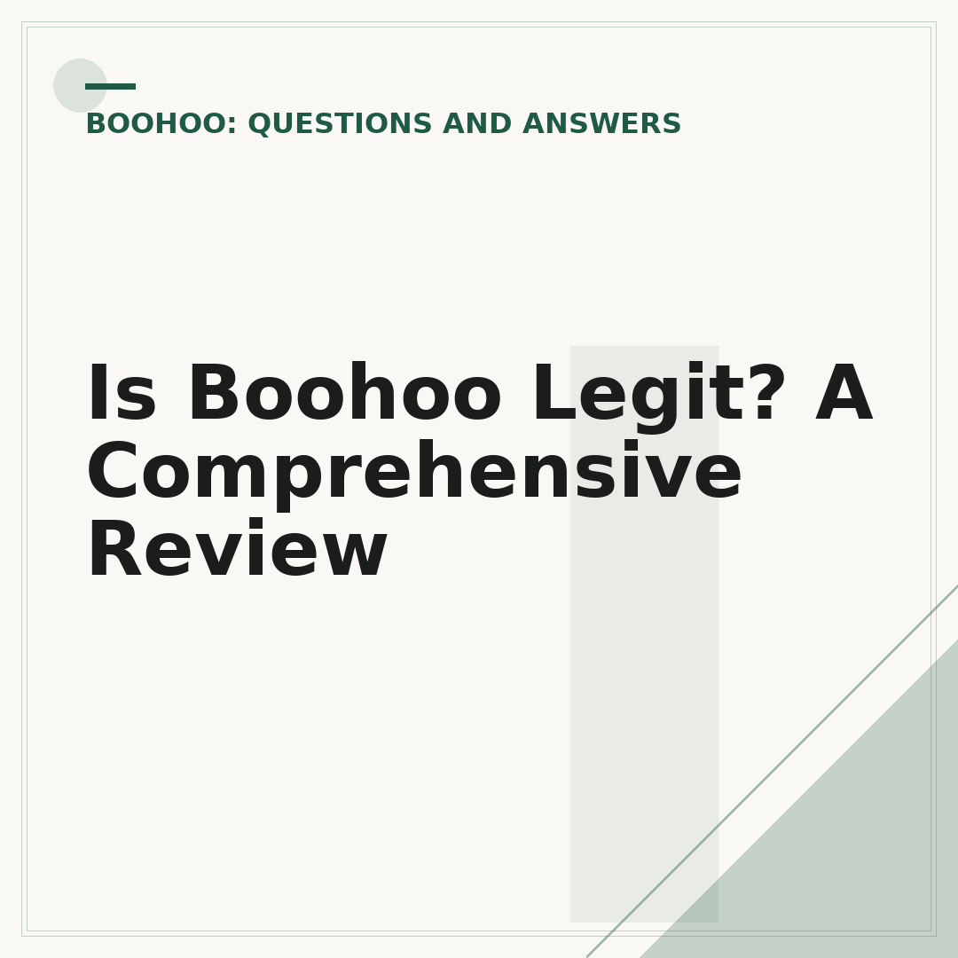 Is Boohoo Legit? A Comprehensive Review