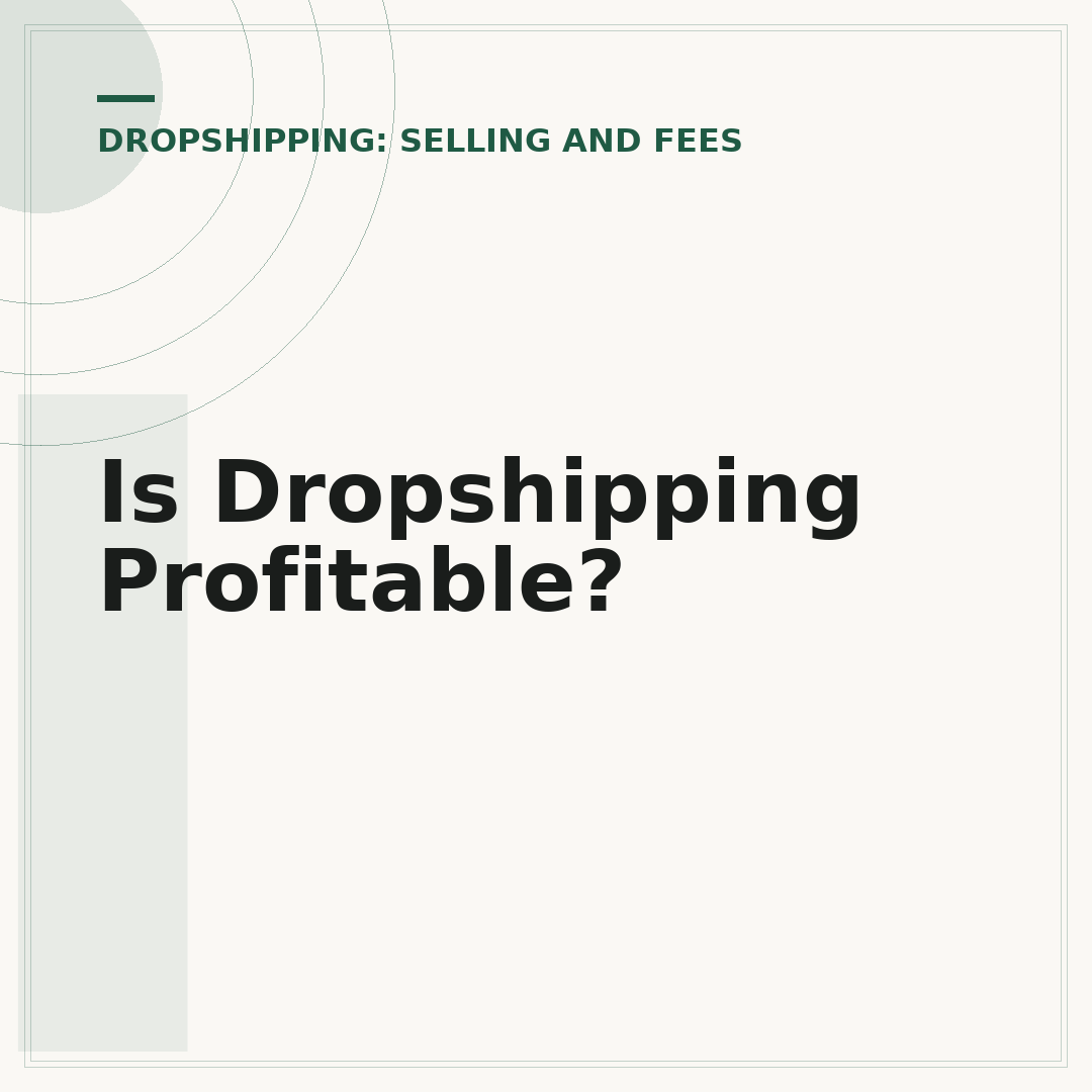Is Dropshipping Profitable?
