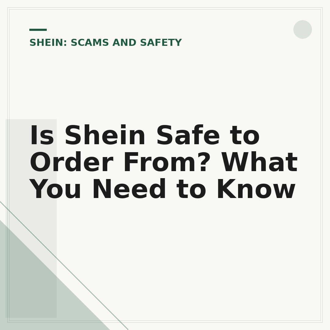 Is Shein Safe to Order From? What You Need to Know