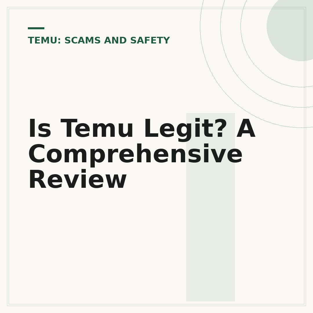 Is Temu Legit? A Comprehensive Review