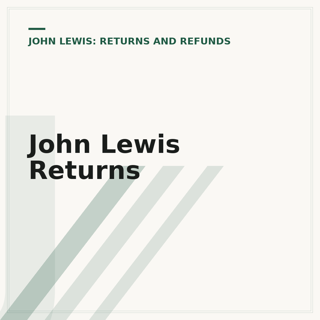 John Lewis Returns