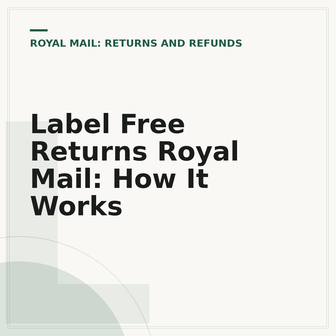 Label Free Returns Royal Mail: How It Works