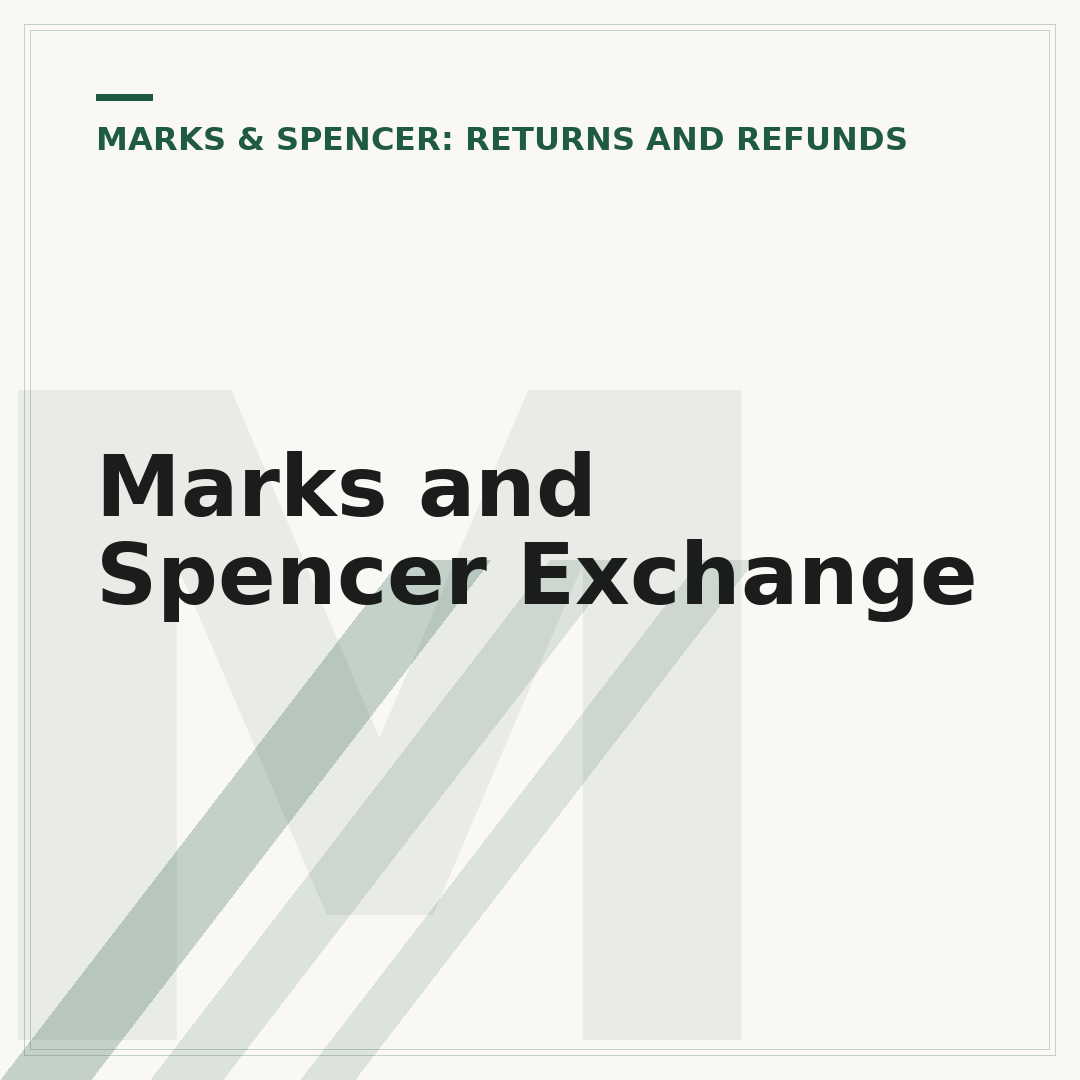 Marks and Spencer Exchange