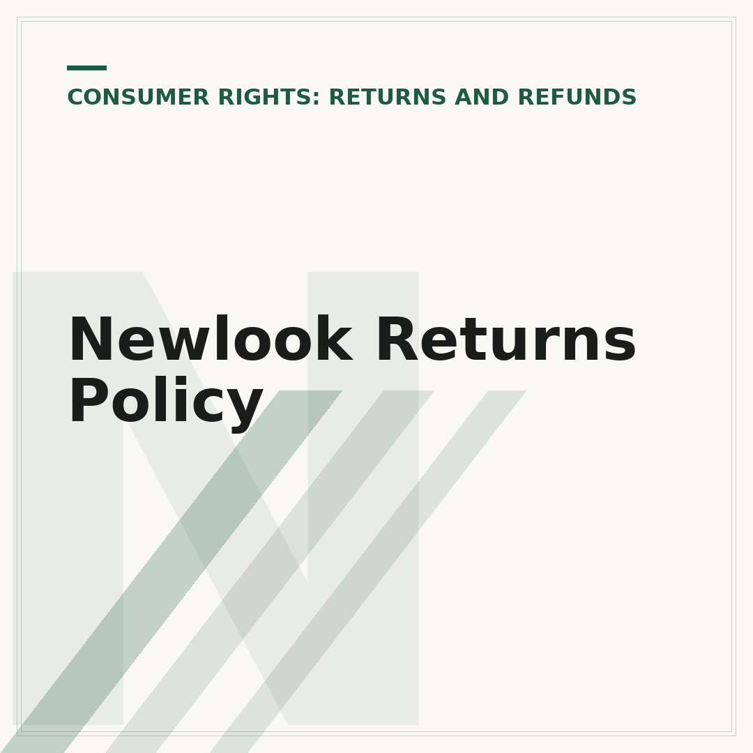 Newlook Returns Policy