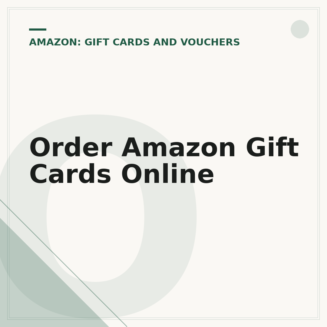 Order Amazon Gift Cards Online