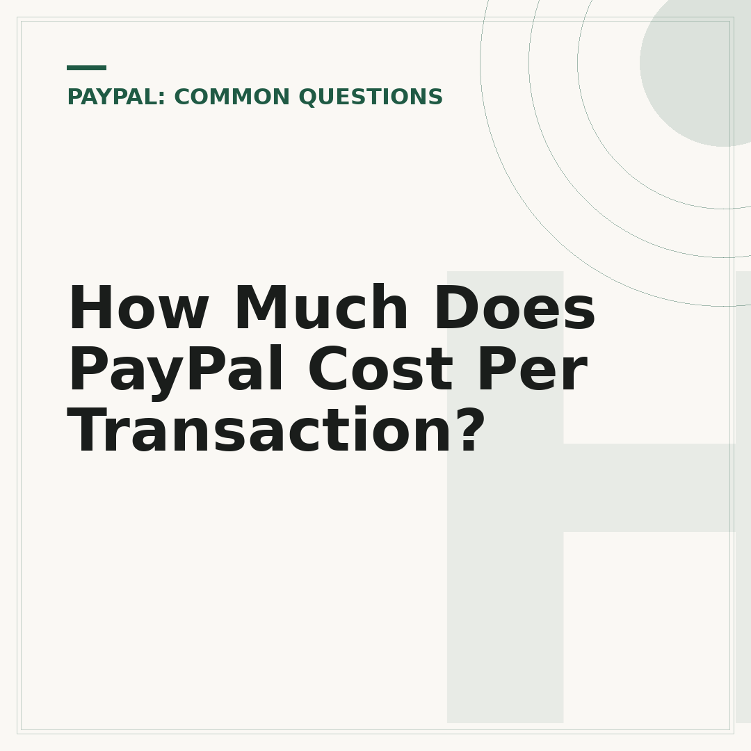 How Much Does PayPal Cost Per Transaction?