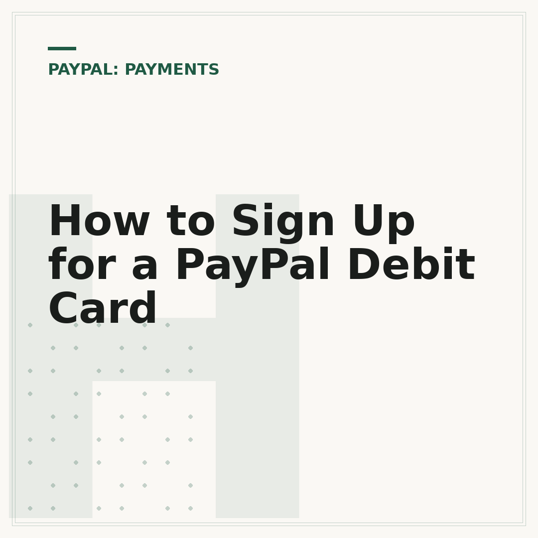 How to Sign Up for a PayPal Debit Card