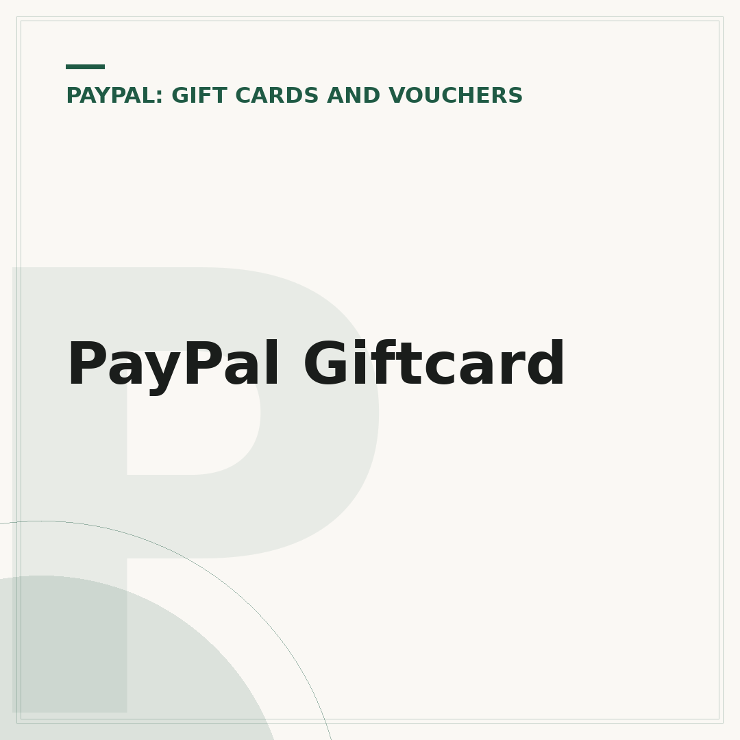 PayPal Giftcard