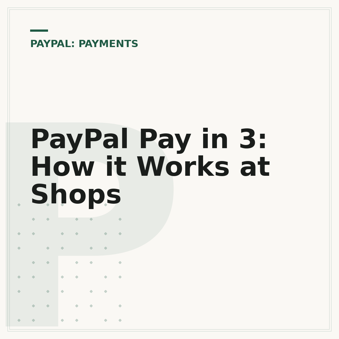 PayPal Pay in 3: How it Works at Shops