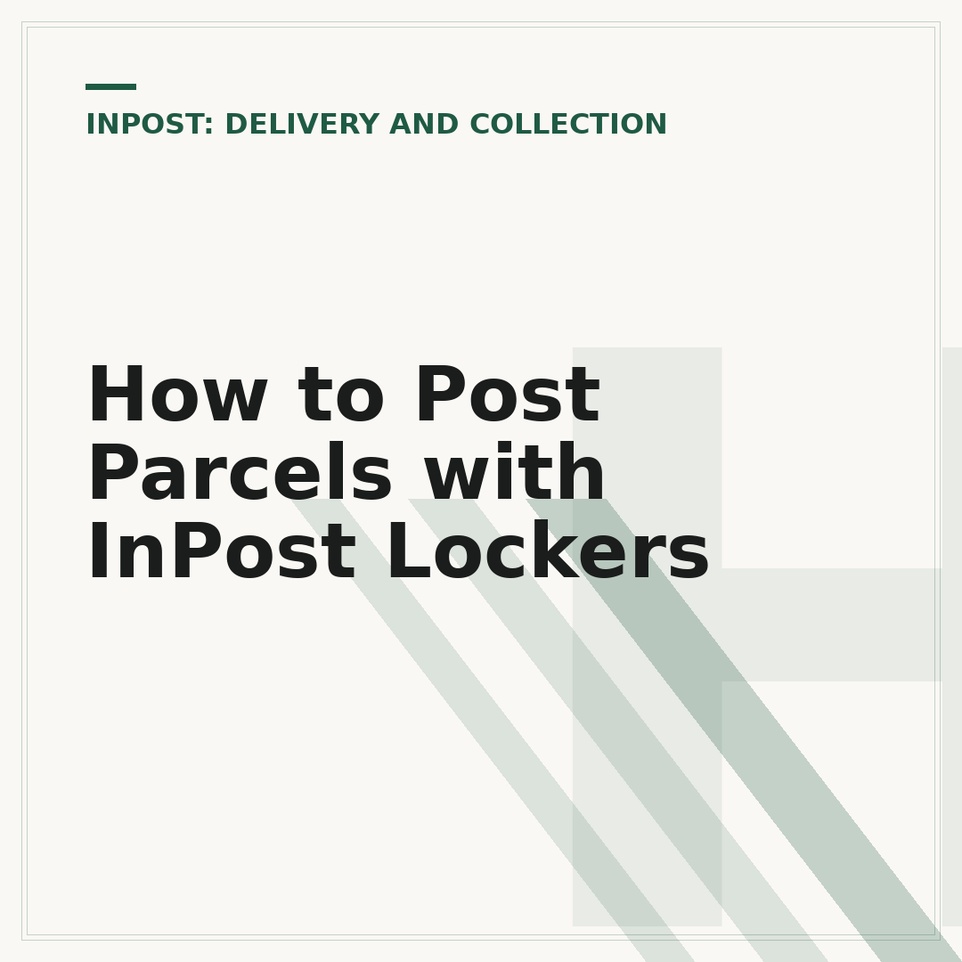 How to Post Parcels with InPost Lockers