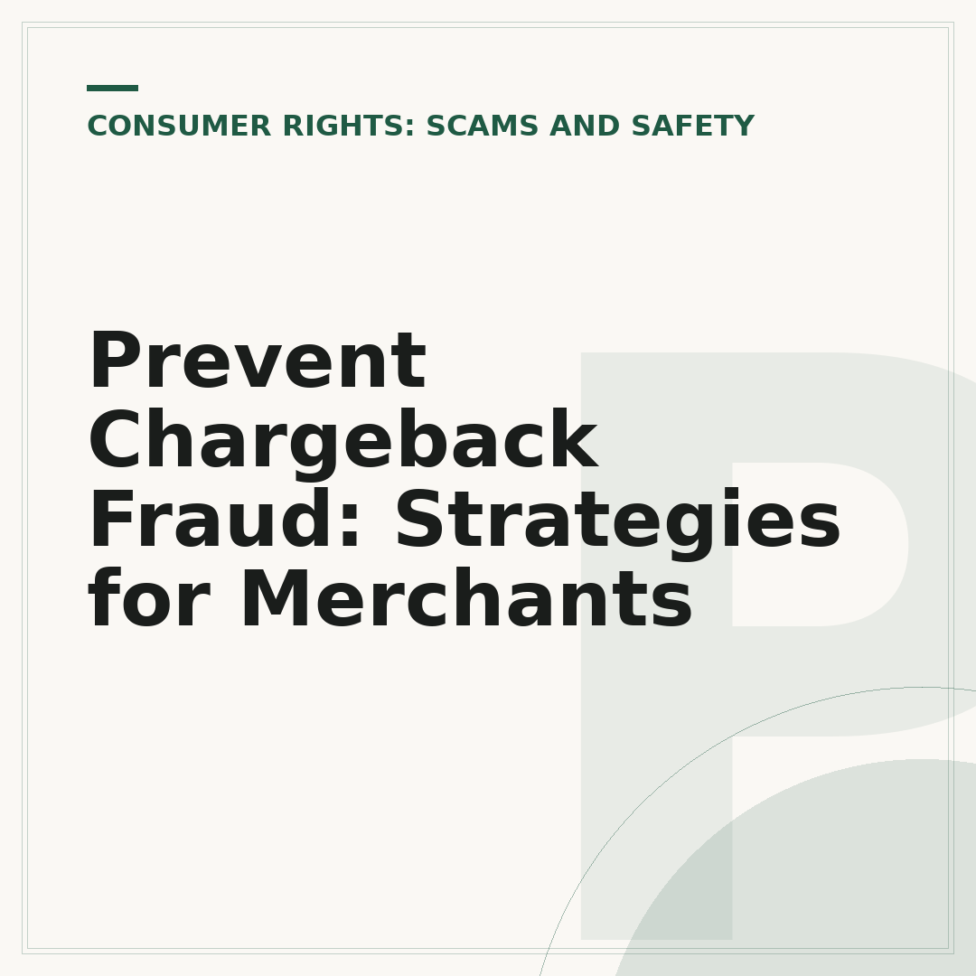Prevent Chargeback Fraud: Strategies for Merchants