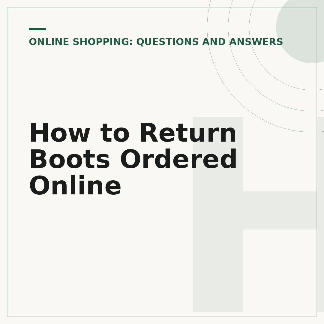 How to Return Boots Ordered Online