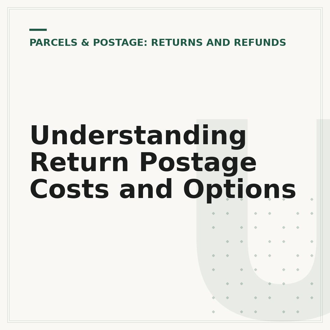 Understanding Return Postage Costs and Options