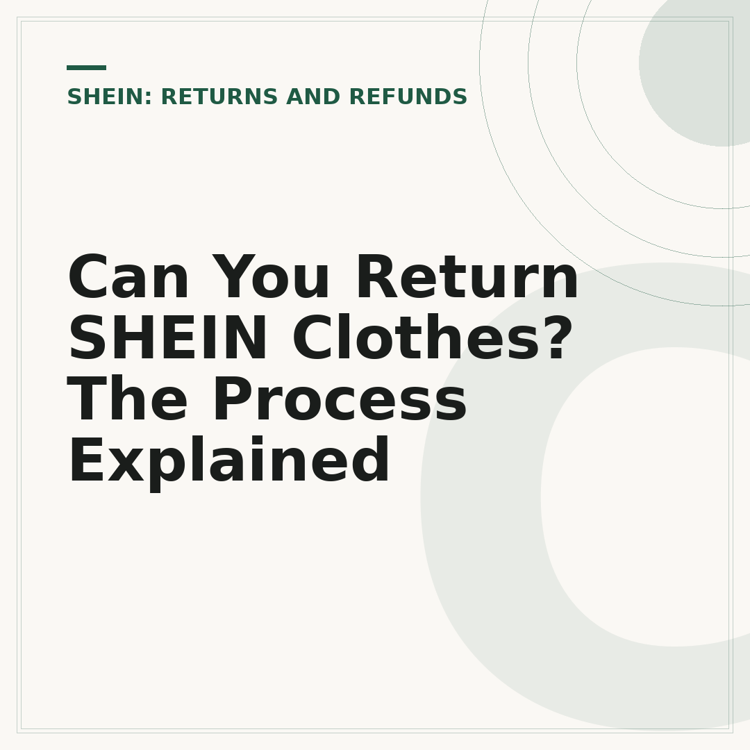 Can You Return SHEIN Clothes? The Process Explained