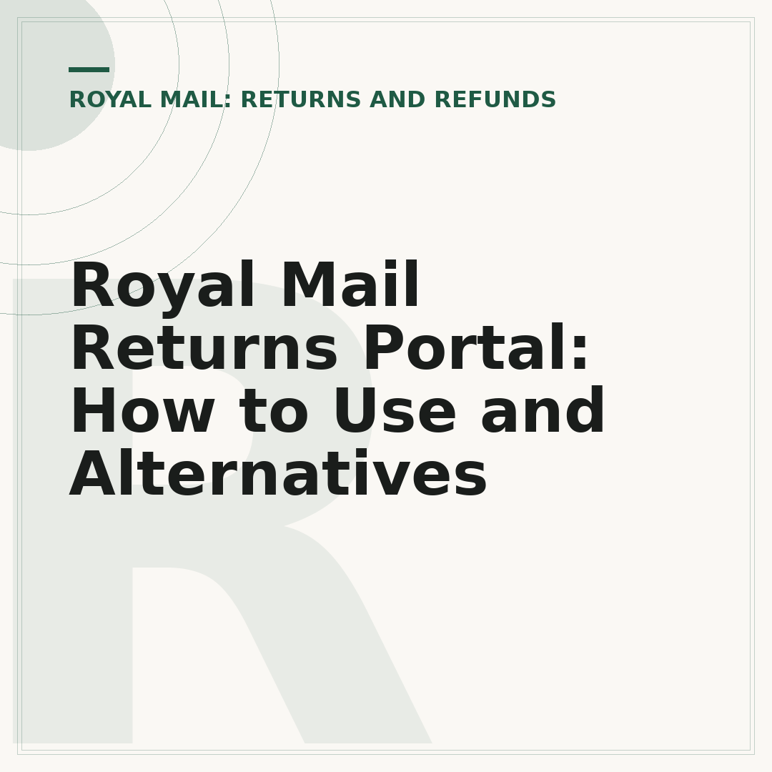 Royal Mail Returns Portal: How to Use and Alternatives