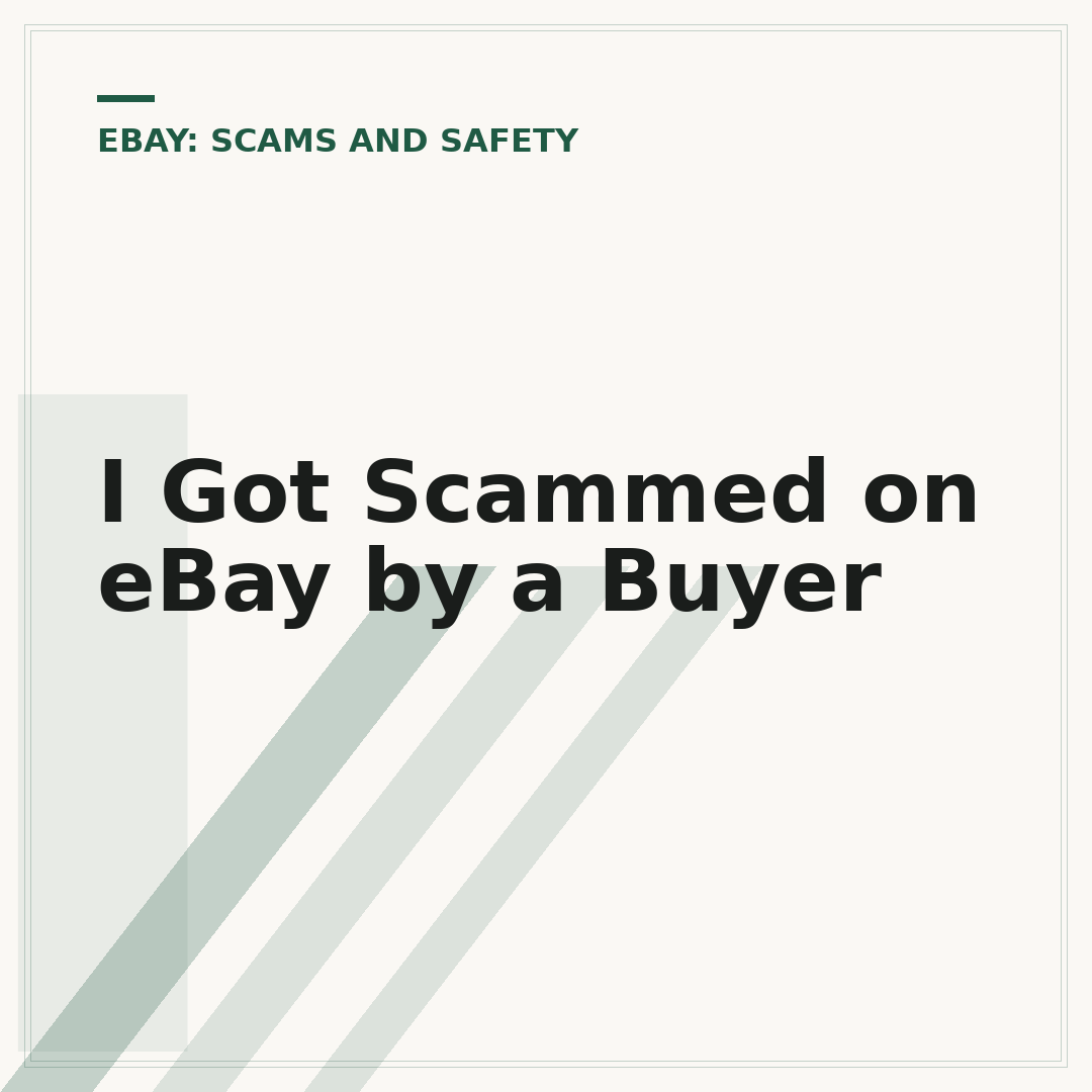 I Got Scammed on eBay by a Buyer