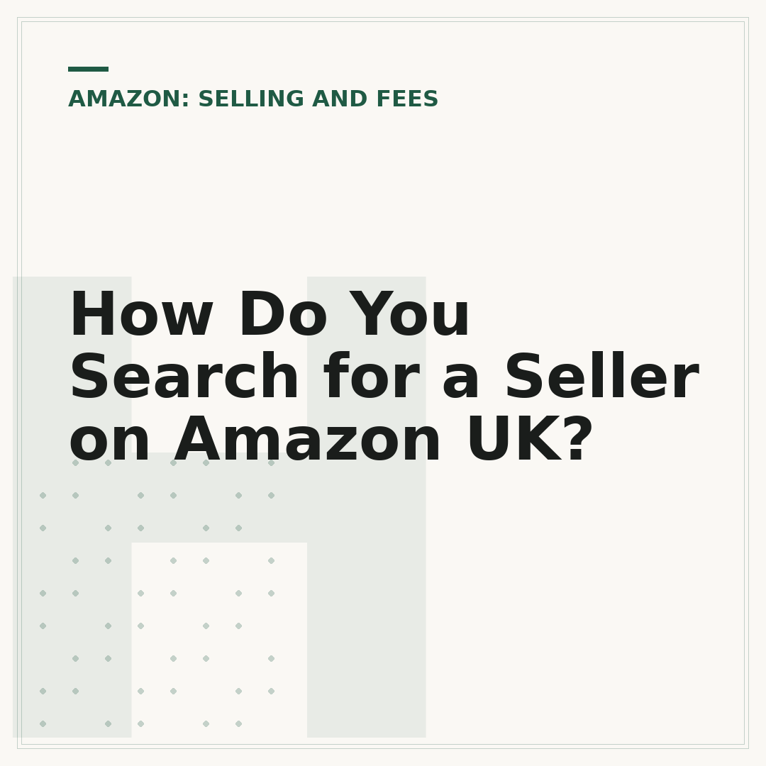 How Do You Search for a Seller on Amazon UK?