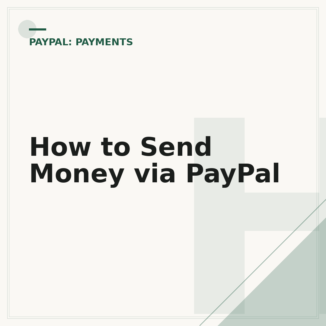 How to Send Money via PayPal