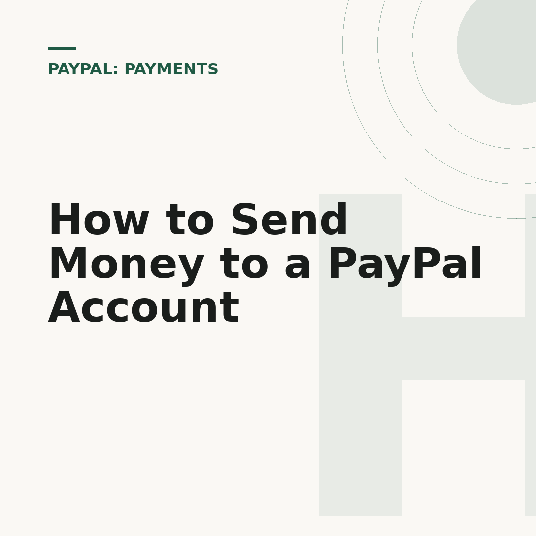 How to Send Money to a PayPal Account
