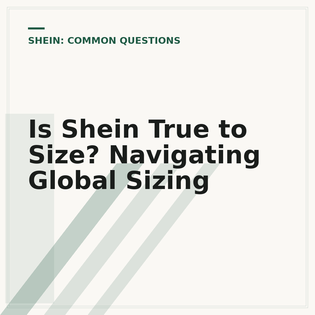 Is Shein True to Size? Navigating Global Sizing