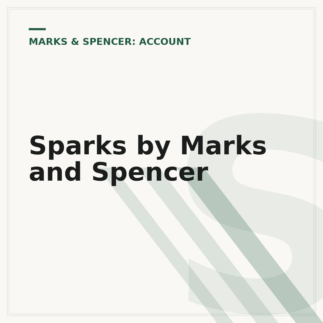 Sparks by Marks and Spencer