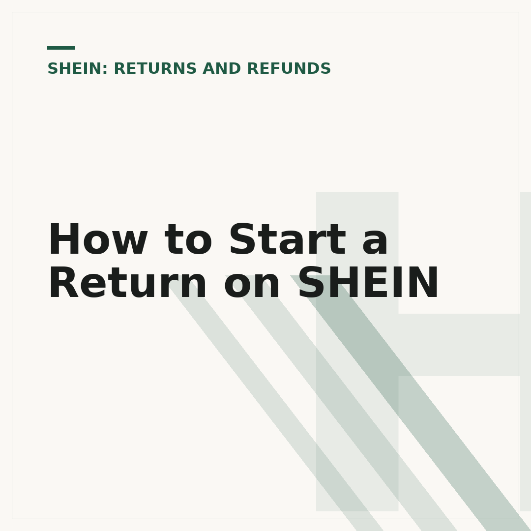 How to Start a Return on SHEIN