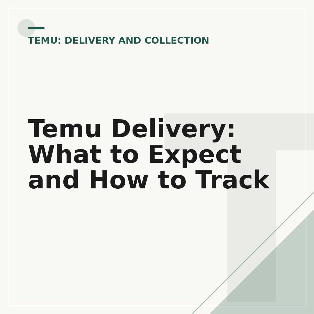 Temu Delivery: What to Expect and How to Track