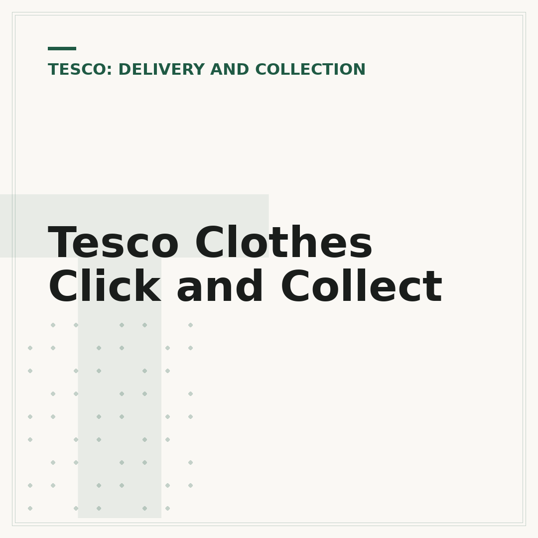 Tesco Clothes Click and Collect