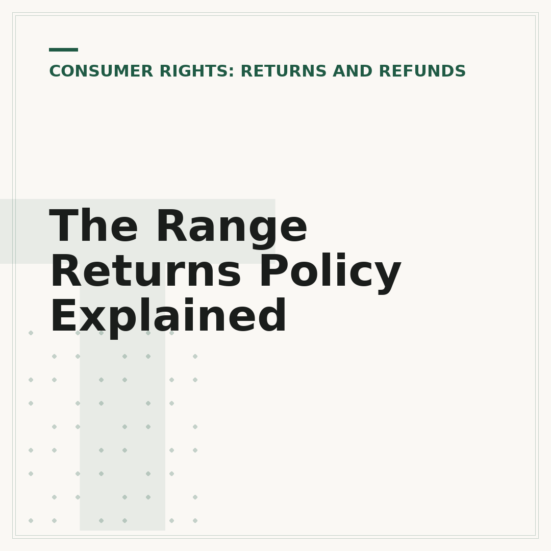 The Range Returns Policy Explained