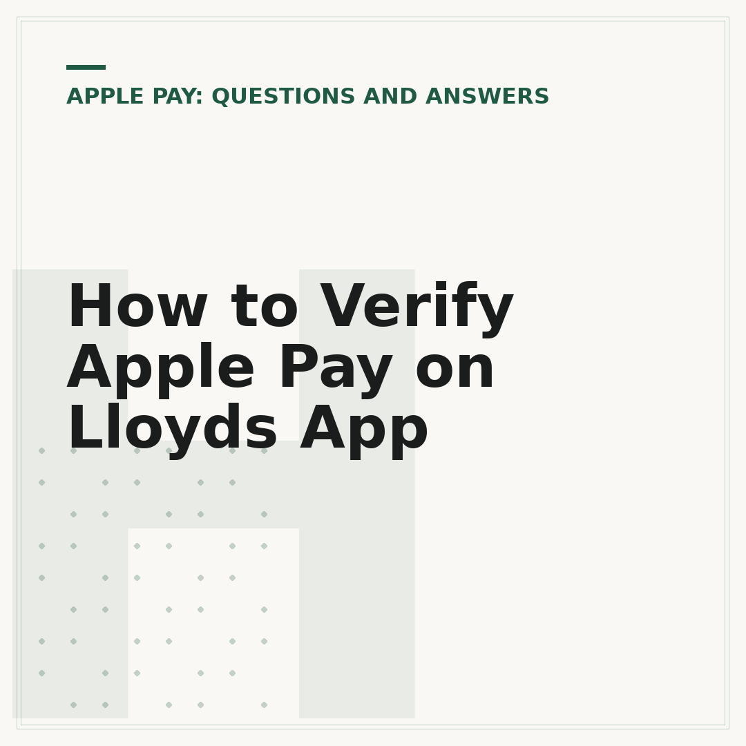 How to Verify Apple Pay on Lloyds App