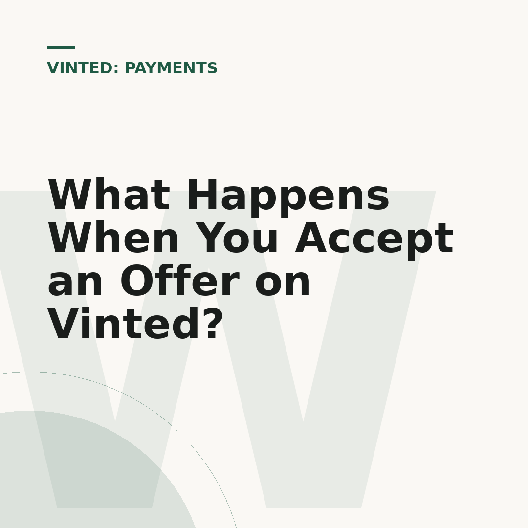 What Happens When You Accept an Offer on Vinted?
