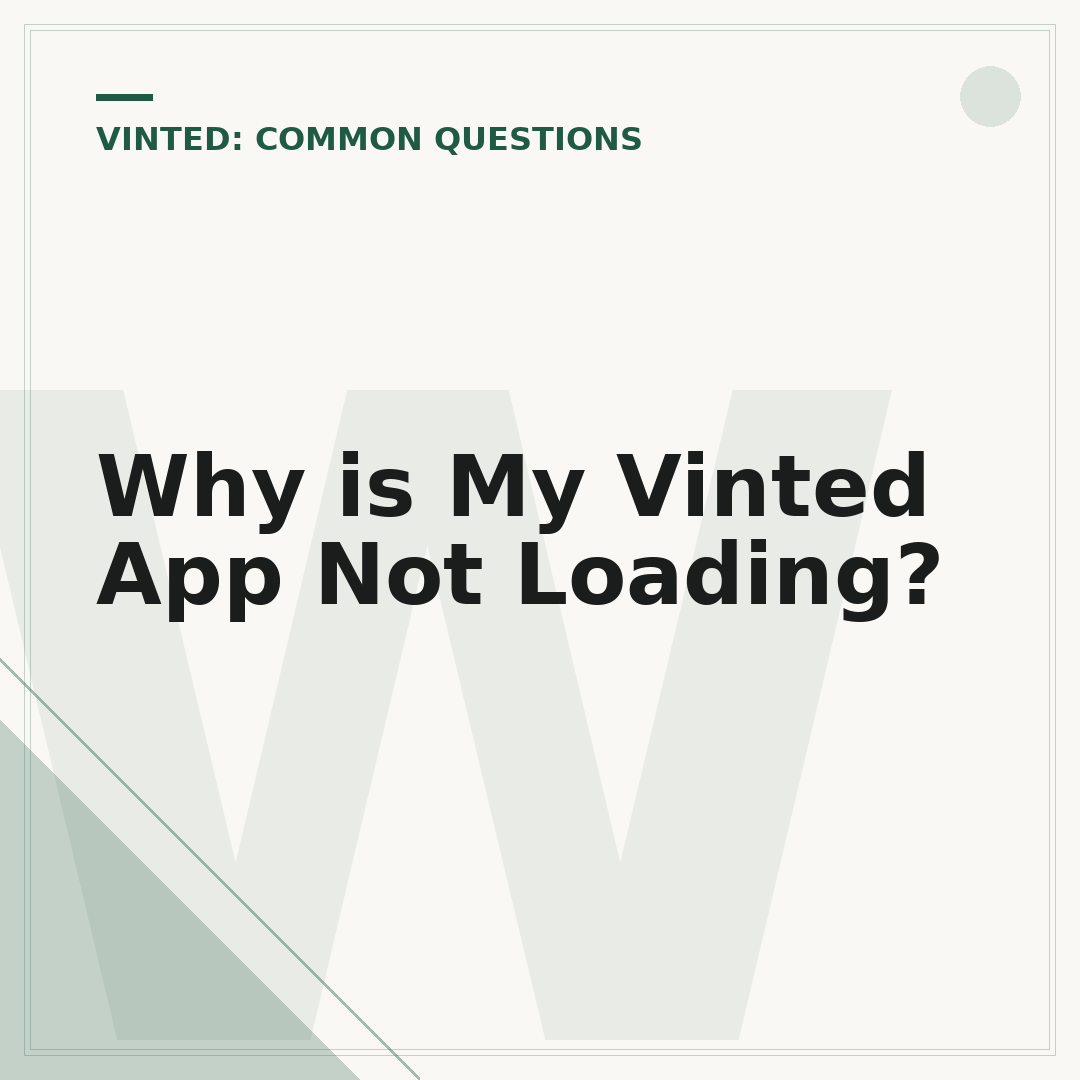 Why is My Vinted App Not Loading?